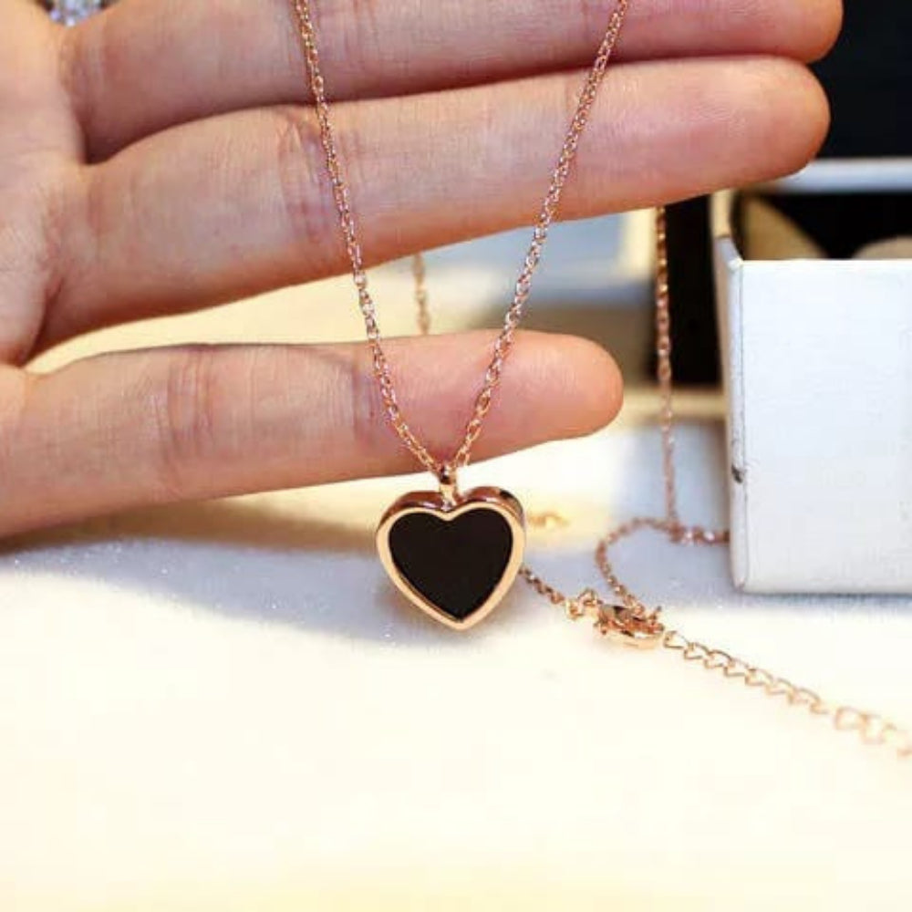 Edgy Heart Necklace